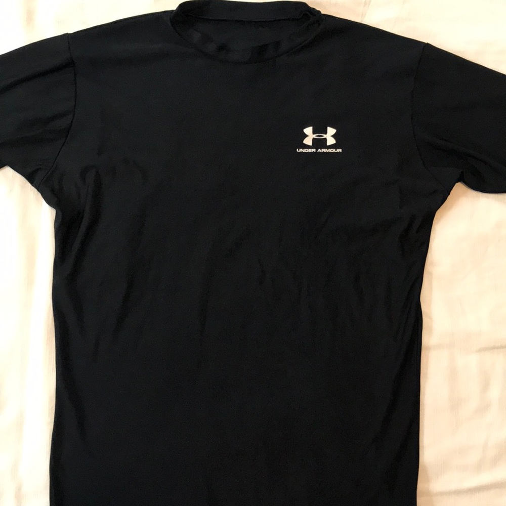 Under Armour black compression top